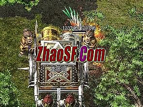 热血传奇英雄捡东西